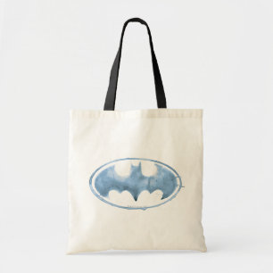 Koffiebalsymbool - blauw tote bag