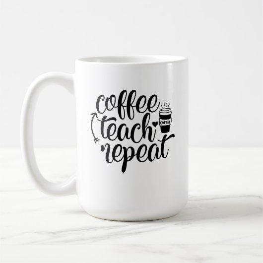 Koffieband Herhaal Mok (Links)