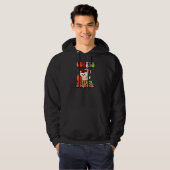 Koffieband herhalen hoodie (Voorkant volledig)