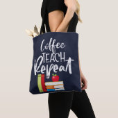 Koffieband herhalen tote bag (Dichtbij)