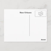 Koffiebar, Kaart van New Orleans (Achterkant)