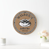  koffiebar Sjabloon Grote Klok (Huis)