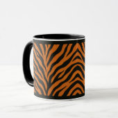 KOFFIEBEEKER 11 OZ. "RODE TIJGER" MOK (Voorkant links)