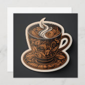 Koffiebeker (Voorkant / Achterkant)