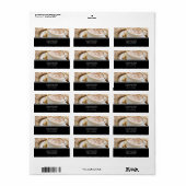Koffiebeker Adresetiketten Etiket (Full Sheet)