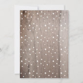 Koffiebeker Baby met koude drive-by Baby shower Kaart (Achterkant)