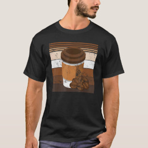 Koffiebeker & Beans Cappuccino Espres T-shirt