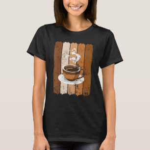 Koffiebeker & Beans Cappuccino Espres T-shirt
