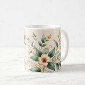  Koffiebeker/Bloemen Ontwerp/Gift Mok (Voorkant rechts)