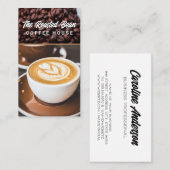 Koffiebeker | Bonen | Barista Visitekaartje (Voorkant / Achterkant)