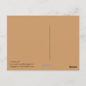 Koffiebeker Briefkaart (Achterkant)