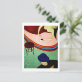 Koffiebeker Briefkaart (Staand voorkant)