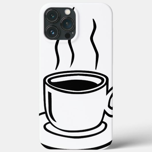 Koffiebeker Case-Mate iPhone Case (Achterkant)