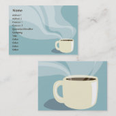 Koffiebeker - Chubby Visitekaartje (Voorkant / Achterkant)
