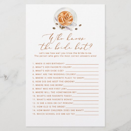 Koffiebeker die de beste game op de rand kent (Voorkant)