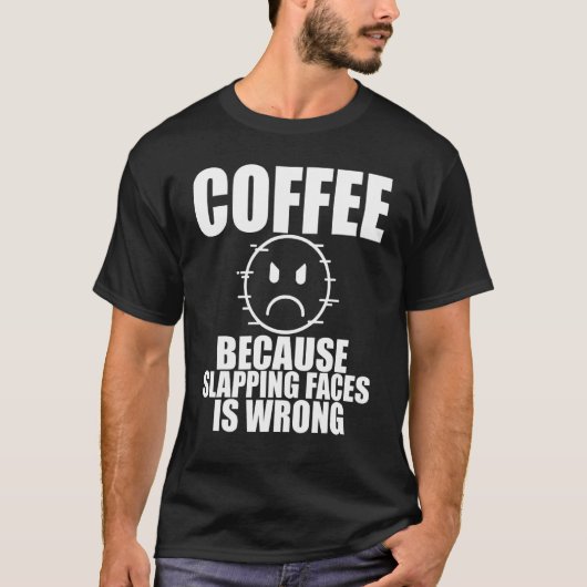 Koffiebeker Drinkerscaffeine T-shirt (Voorkant)