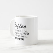 Koffiebeker één koffiemok (Voorkant links)