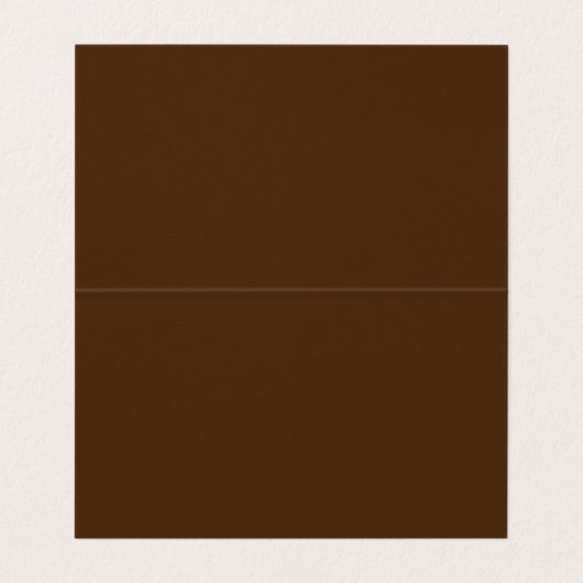 Koffiebeker en bonen | Barista Visitekaartje (Binnenkant ongevouwen)