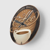 Koffiebeker- en koffiebeker ronde klok (Hoek)