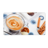 Koffiebeker Etiket (Voorkant)