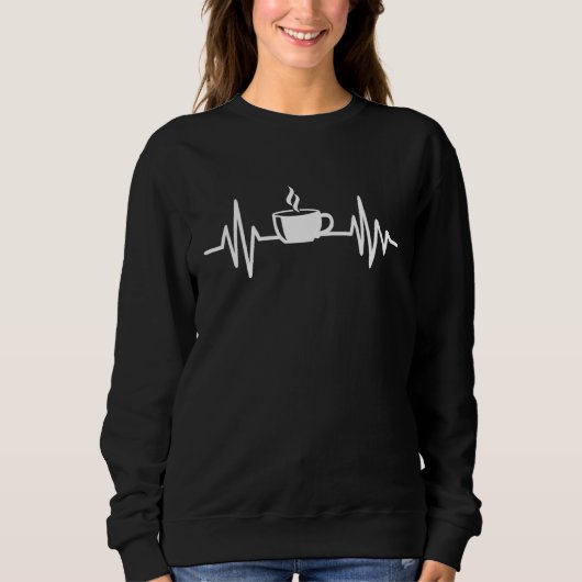 Koffiebeker frequentie trui (Voorkant)