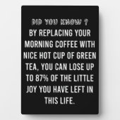 Koffiebeker - Funny Coffee Quote Fotoplaat (voorkant)