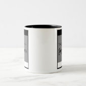 Koffiebeker Grijze zone Tweekleurige Koffiemok (Center)