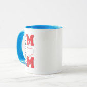 Koffiebeker honkbal mok (Voorkant links)