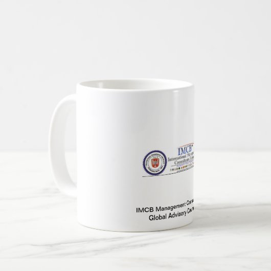 Koffiebeker IMCB Management Consultants Koffiemok (Voorkant links)