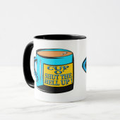 Koffiebeker - Kastbeker O' hou de hel dicht Mok (Voorkant links)