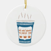 Koffiebeker Keramisch Ornament (Voorkant)