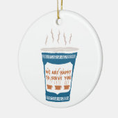 Koffiebeker Keramisch Ornament (Links)