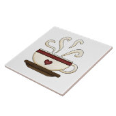 Koffiebeker keramische keuken-Tegel Tegeltje (Zijkant)