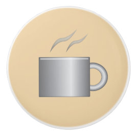 Koffiebeker keramische knop