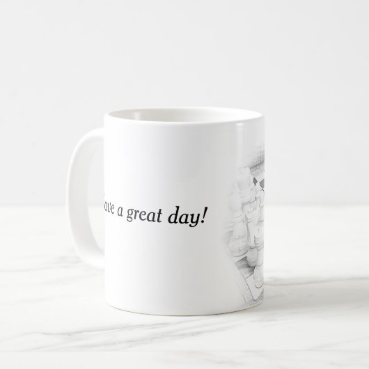 Koffiebeker keramische Mok Tea Gift (Voorkant links)