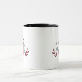 Koffiebeker  kleurwaterpotpatroon mok (Midden)