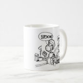 Koffiebeker koffiebeker koffiemok (Voorkant rechts)