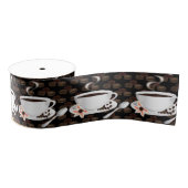 Koffiebeker koffiebonen grosgrain lint (Spoel)