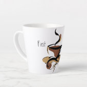 Koffiebeker Latte Mok (Linkerhoek)