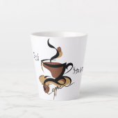 Koffiebeker Latte Mok (Voorkant)