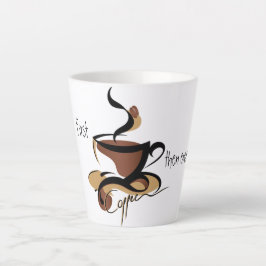 Koffiebeker Latte Mok