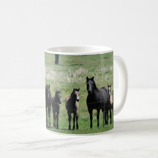 Koffiebeker - Mares & Foals Koffiemok (Voorkant rechts)