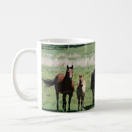 Koffiebeker - Mares & Foals Koffiemok (Links)
