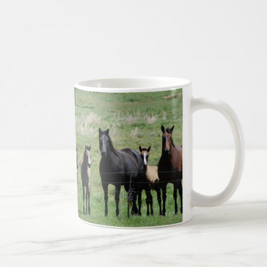 Koffiebeker - Mares & Foals Koffiemok (Rechts)
