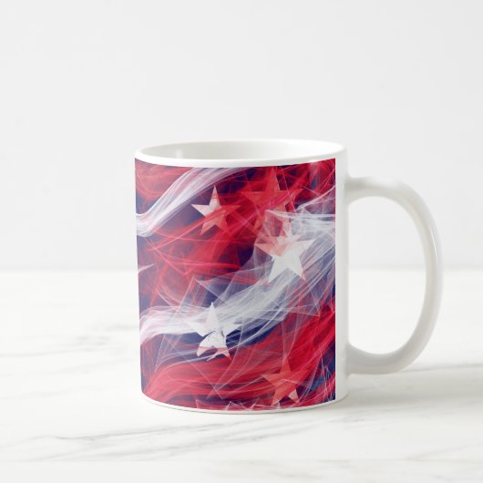 Koffiebeker met patriottisch ontwerp koffiemok (Rechts)