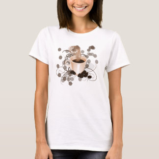 Koffiebeker met wensen en bonen t-shirt