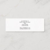 Koffiebeker Mini Visitekaartje (Achterkant)