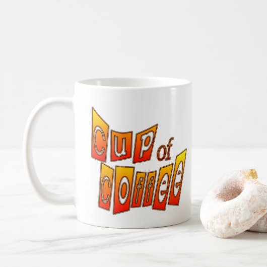 Koffiebeker Mok (Met donut)