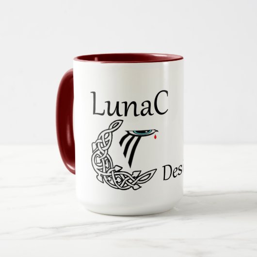 Koffiebeker Mok (Voorkant links)