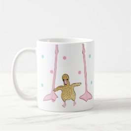 Koffiebeker mok "Gold Flamingo Mam & Baby" Sippy C